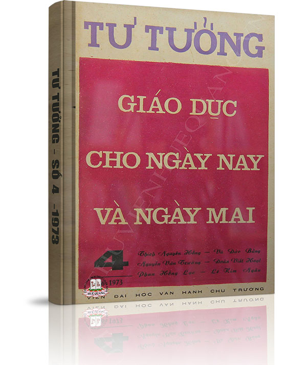 Tạp chí Tư Tưởng - Số 4 năm 1973