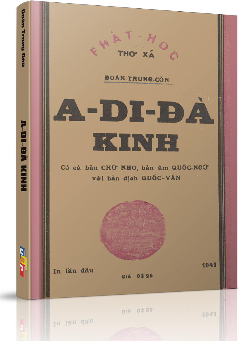 A Di Đà Kinh - Dự án phục chế sách Đoàn Trung Còn