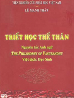 NHÂN ĐỌC BẢN DỊCH VIỆT NGỮ “TRIẾT HỌC THẾ THÂN” 