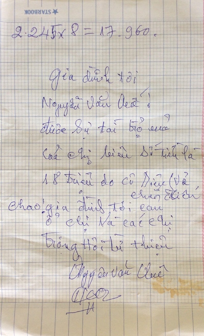 Thăm viếng và trao tiền giúp đỡ